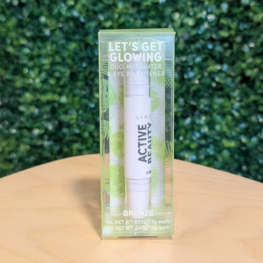 Lique Active Beauty Duo Highlighter, Bronze